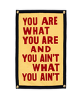 JOHN PRINE x OXFORD PENNANT - YOU ARE WHAT YOU ARE CAMP FLAG