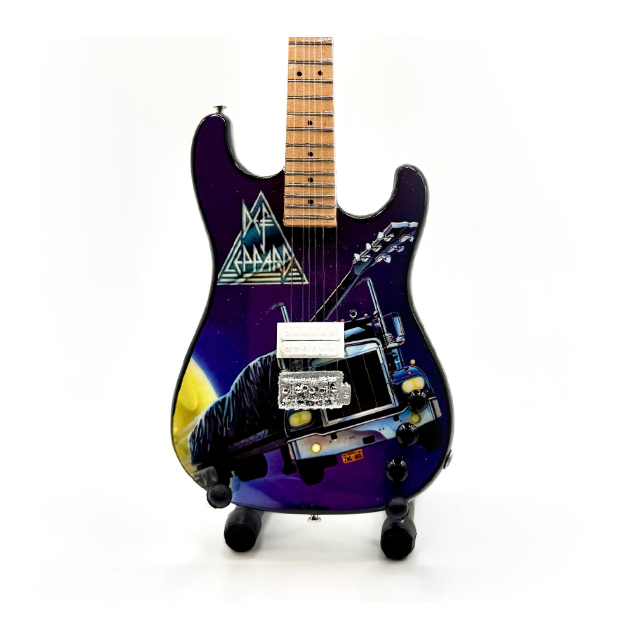 DEF LEPPARD - FULL SET OF 6 MINI GUITARS