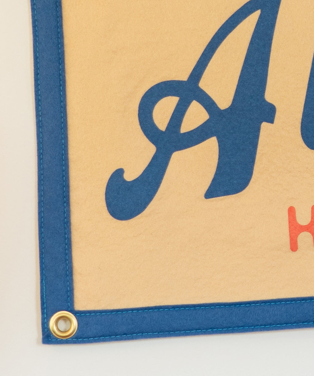 JOHN PRINE x OXFORD PENNANT - TRUE LOVE WILL ALWAYS HAVE ITS WAY CAMP FLAG
