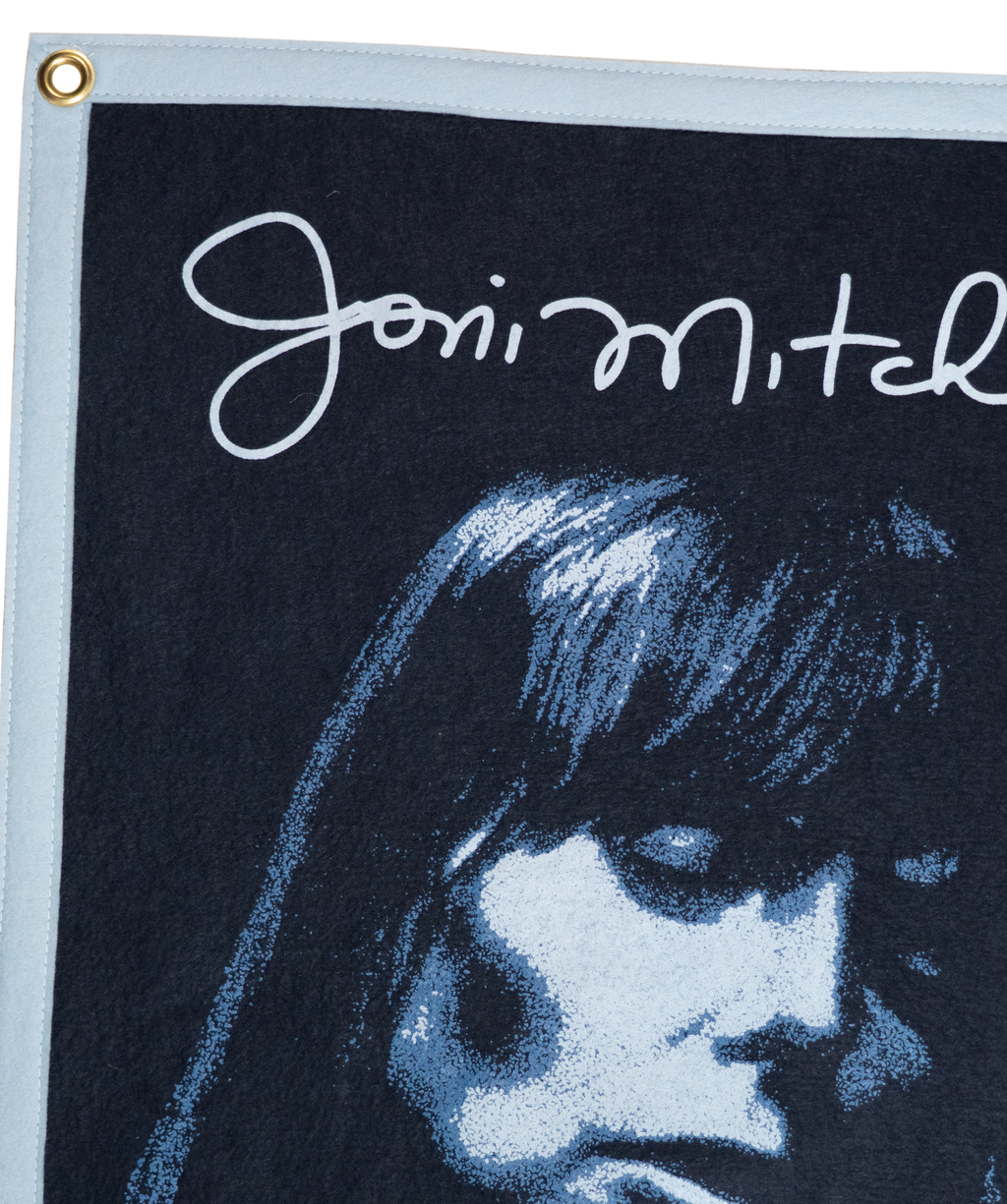 JONI MITCHELL - BLUE CAMP FLAG