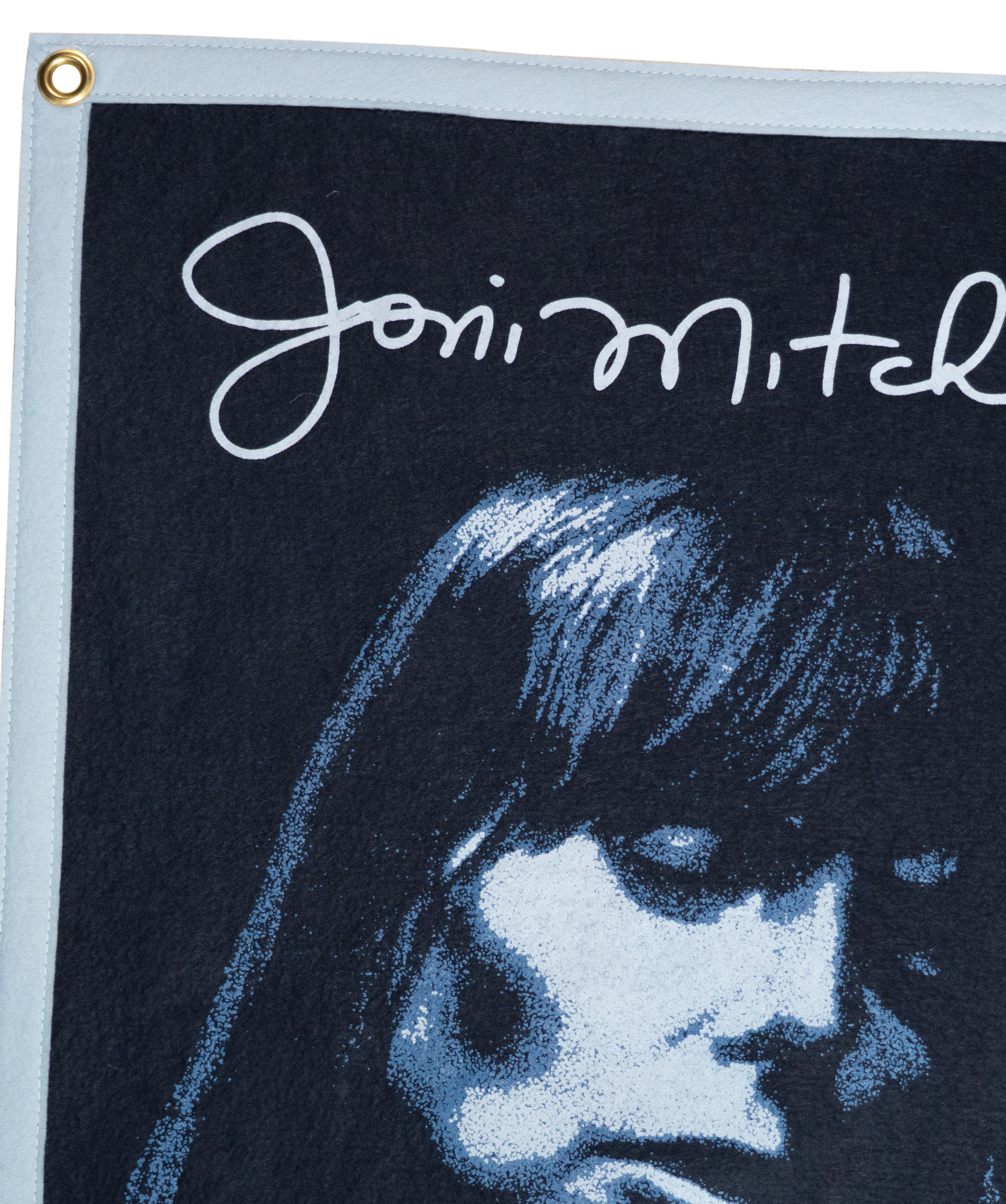 JONI MITCHELL - BLUE CAMP FLAG