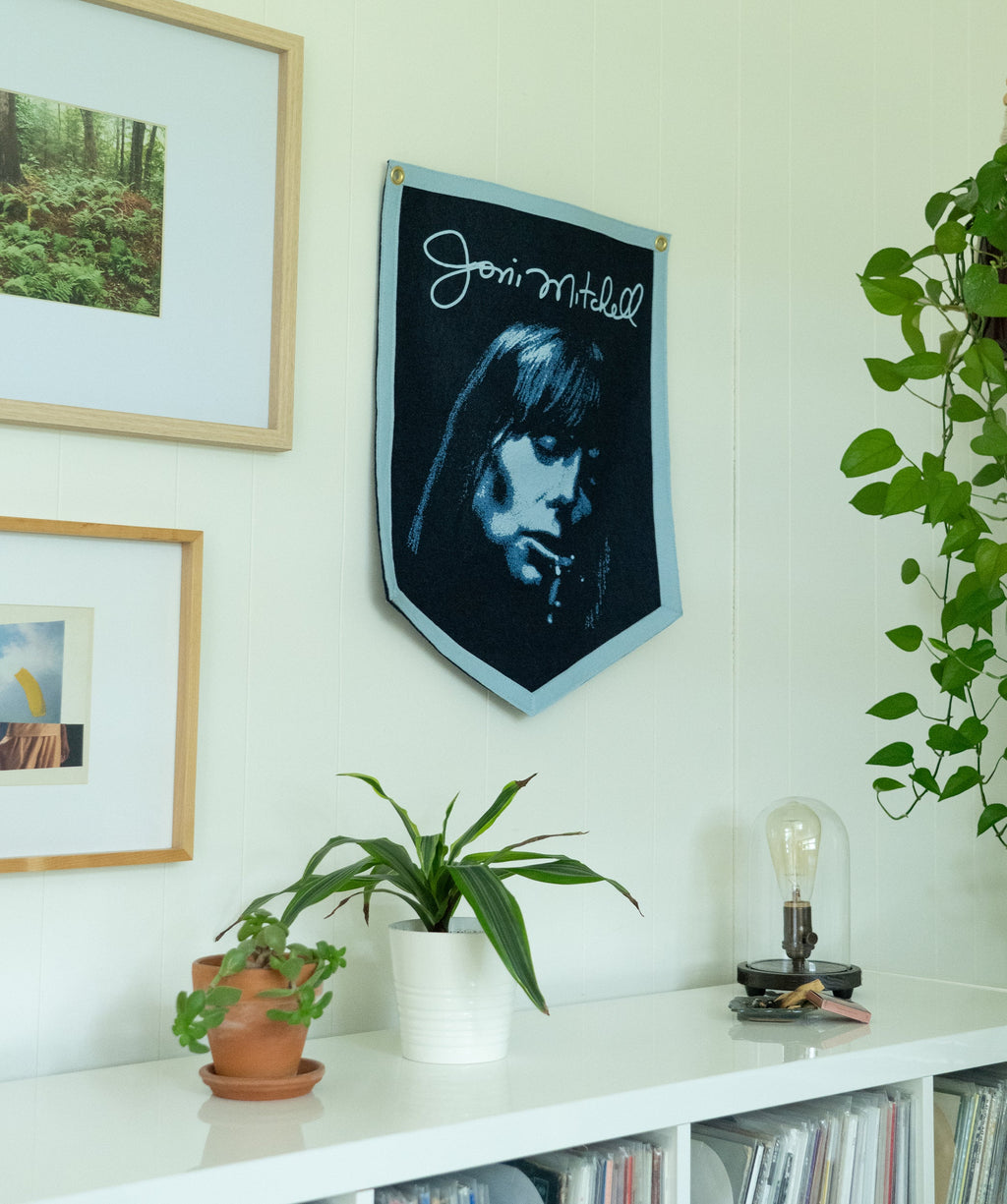 JONI MITCHELL - BLUE CAMP FLAG
