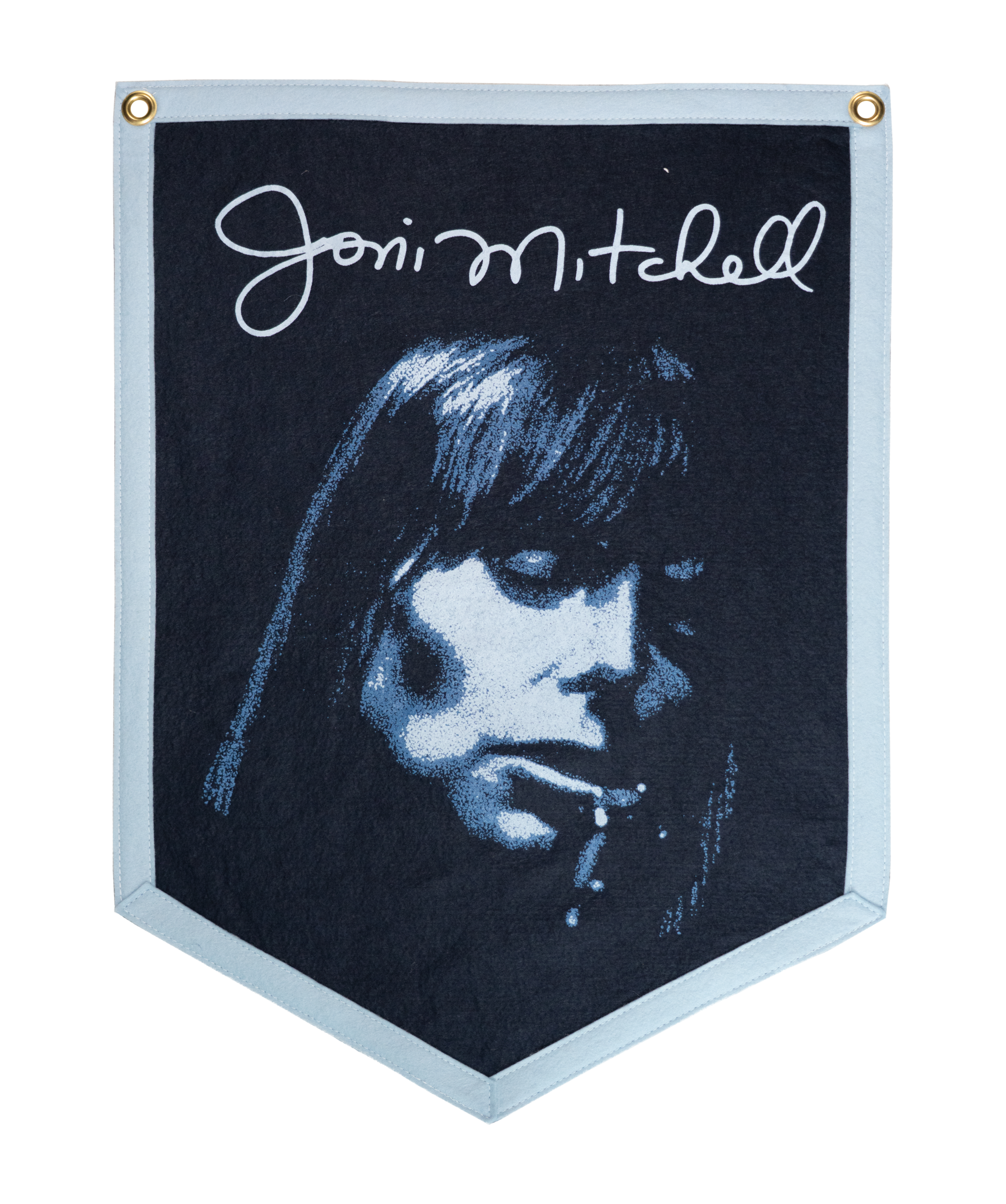 JONI MITCHELL - BLUE CAMP FLAG
