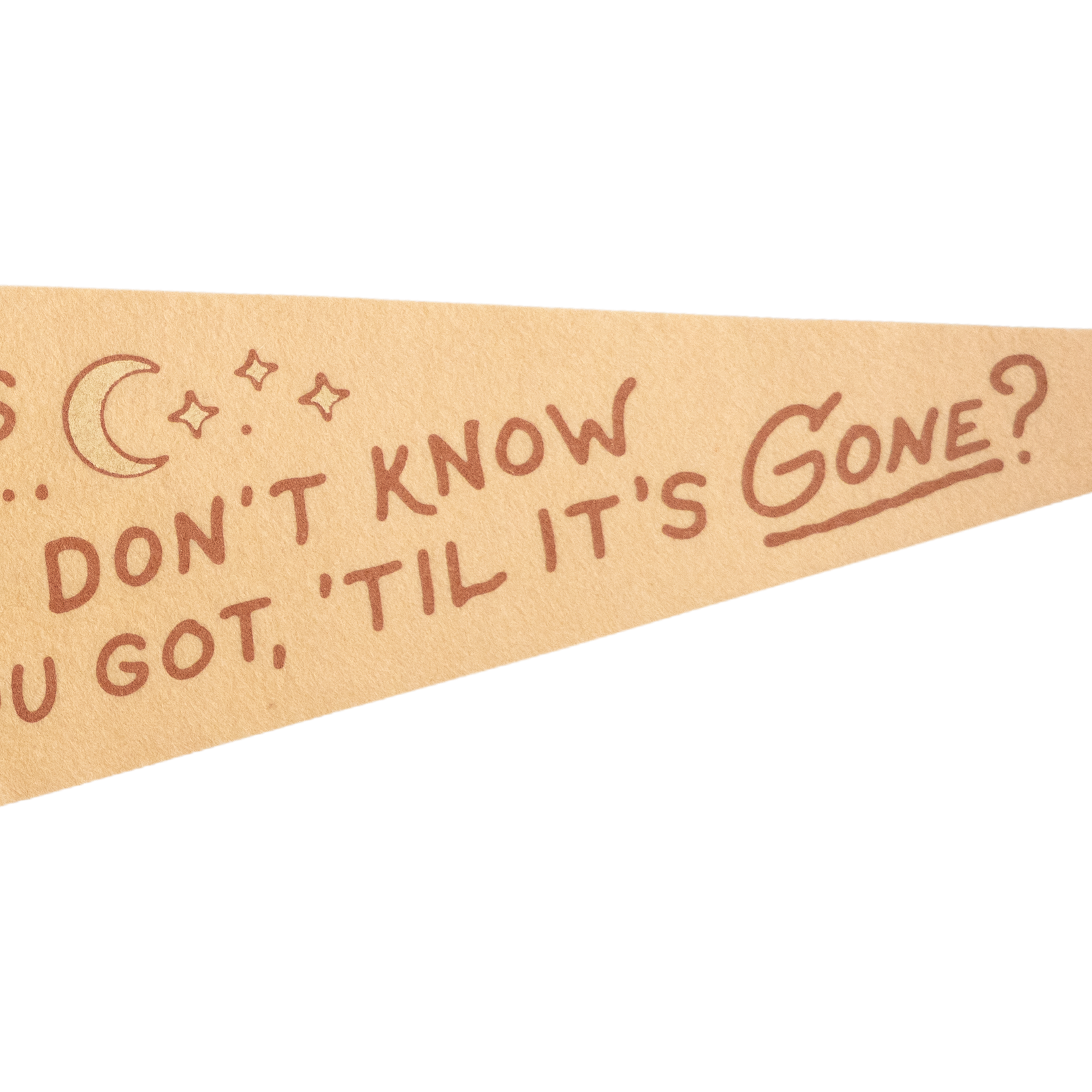 JONI MITCHELL - BIG YELLOW TAXI PENNANT