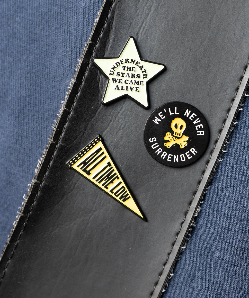 ALL TIME LOW x OXFORD PENNANT - ENAMEL PIN SET