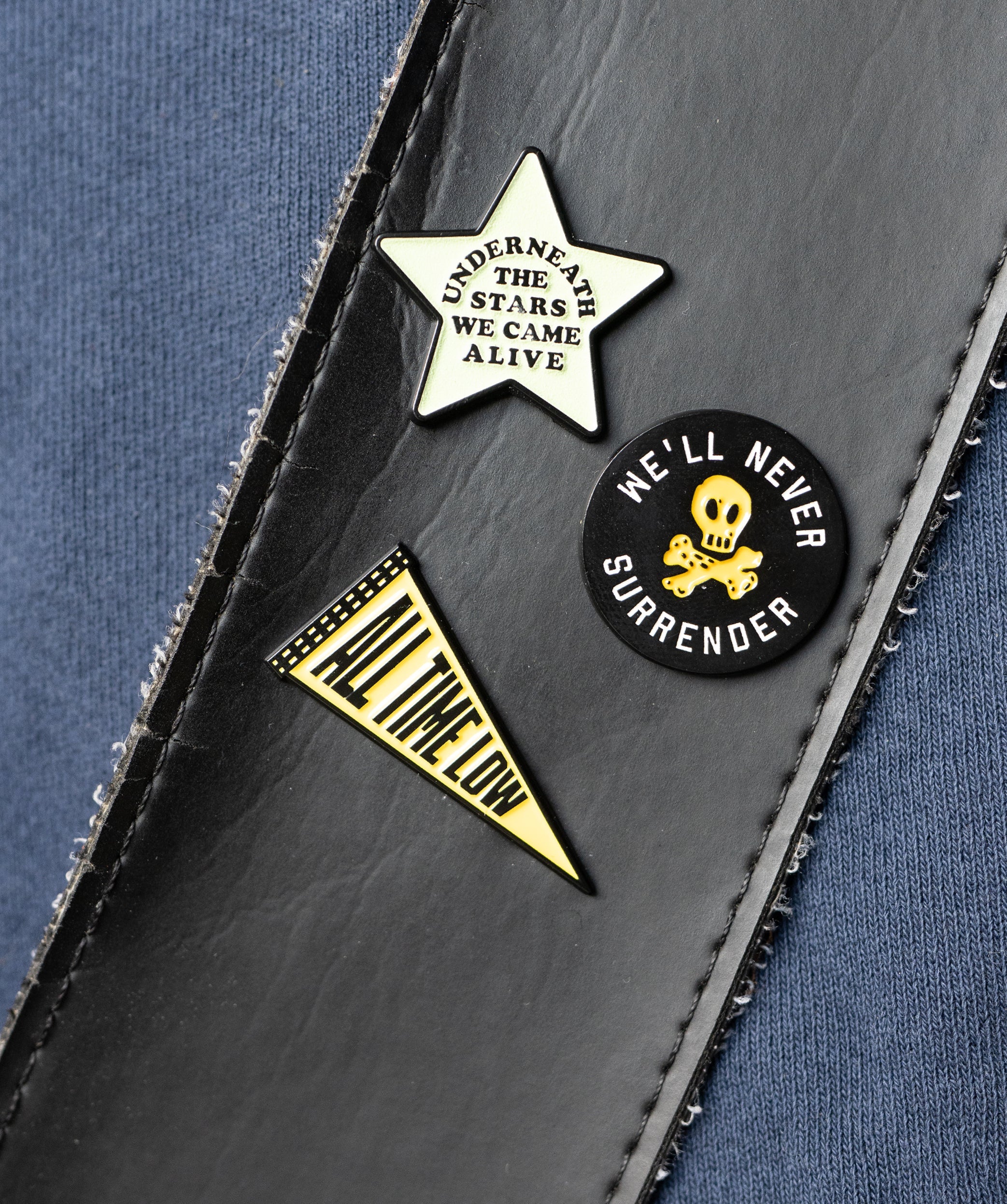 ALL TIME LOW x OXFORD PENNANT - ENAMEL PIN SET