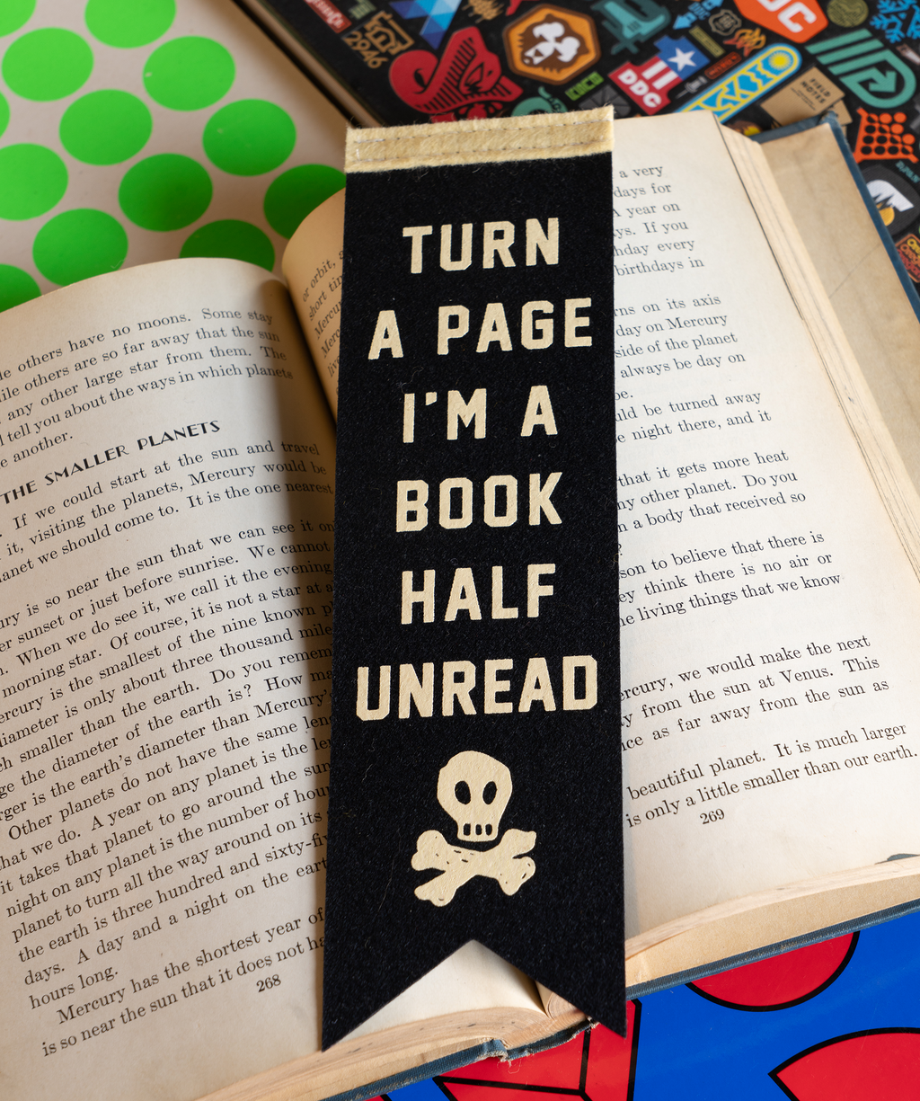 ALL TIME LOW x OXFORD PENNANT - TURN A PAGE BOOKMARK