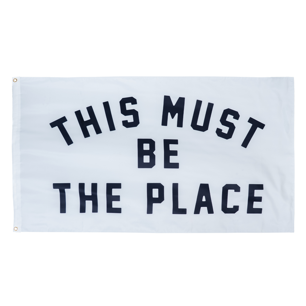 OXFORD PENNANT - THIS MUST BE THE PLACE OUTDOOR FLAG