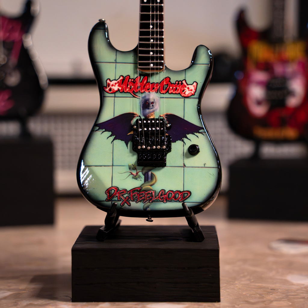 MOTLEY CRUE - DR. FEELGOOD - MINI GUITAR