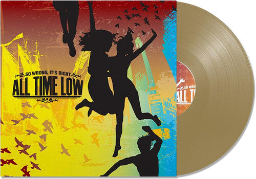 ALL TIME LOW - SO WRONG, IT'S RIGHT - GOLD COLOR - VINYL LP