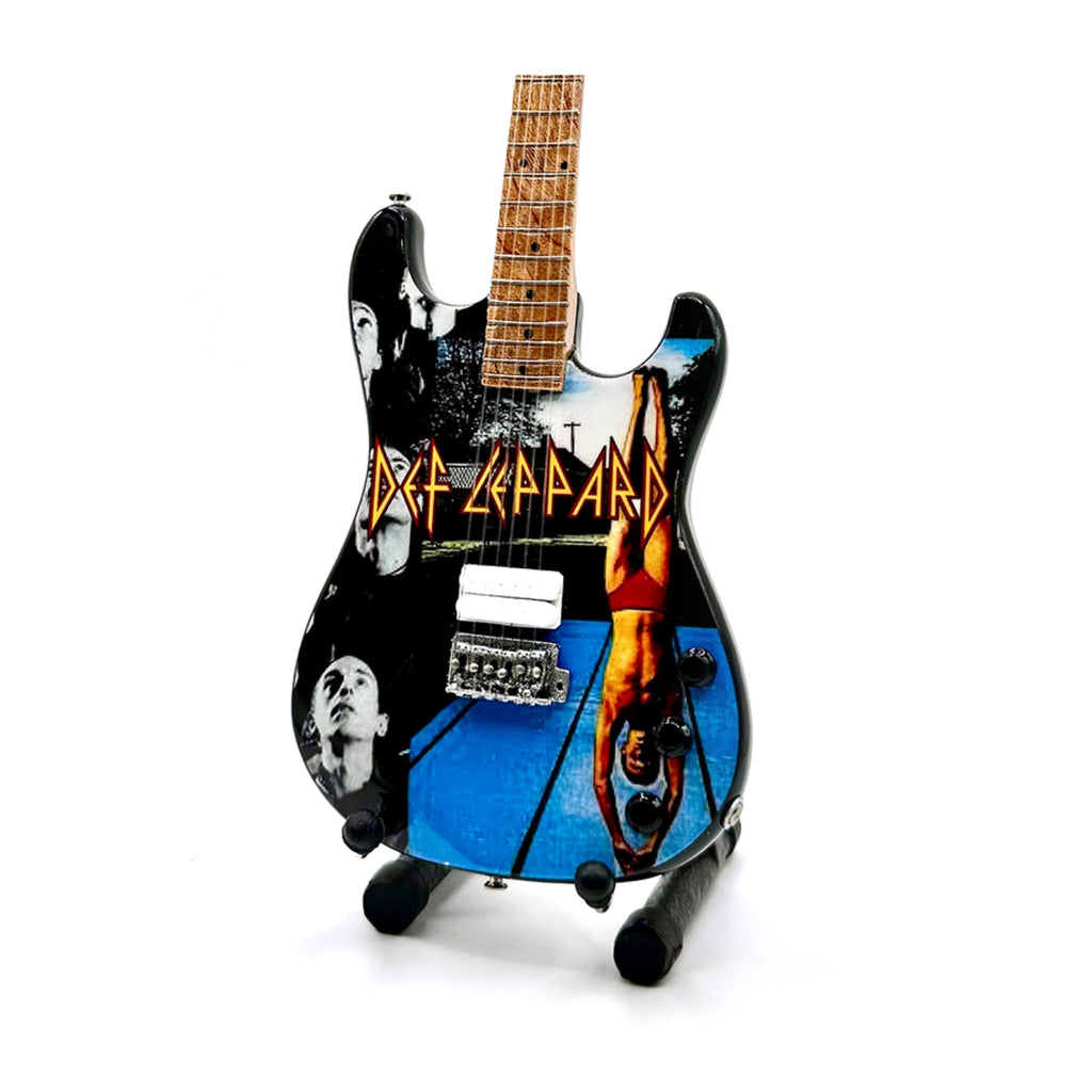 DEF LEPPARD - FULL SET OF 6 MINI GUITARS
