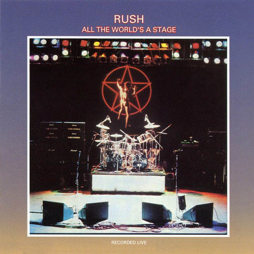 RUSH - ALL THE WORLD'S A STAGE - 2-LP - VINYL LP