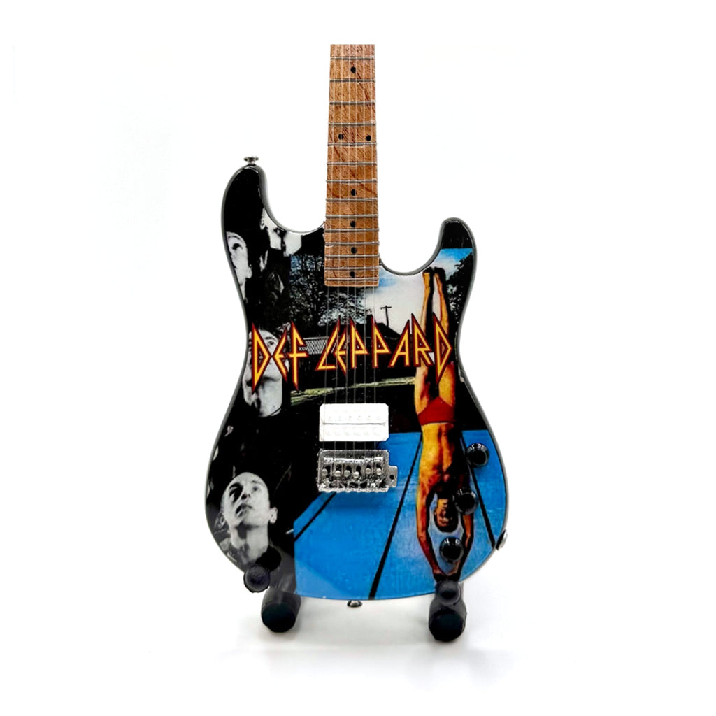 DEF LEPPARD - FULL SET OF 6 MINI GUITARS