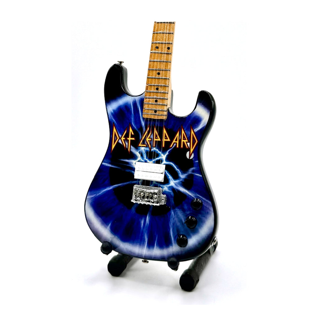 DEF LEPPARD - FULL SET OF 6 MINI GUITARS