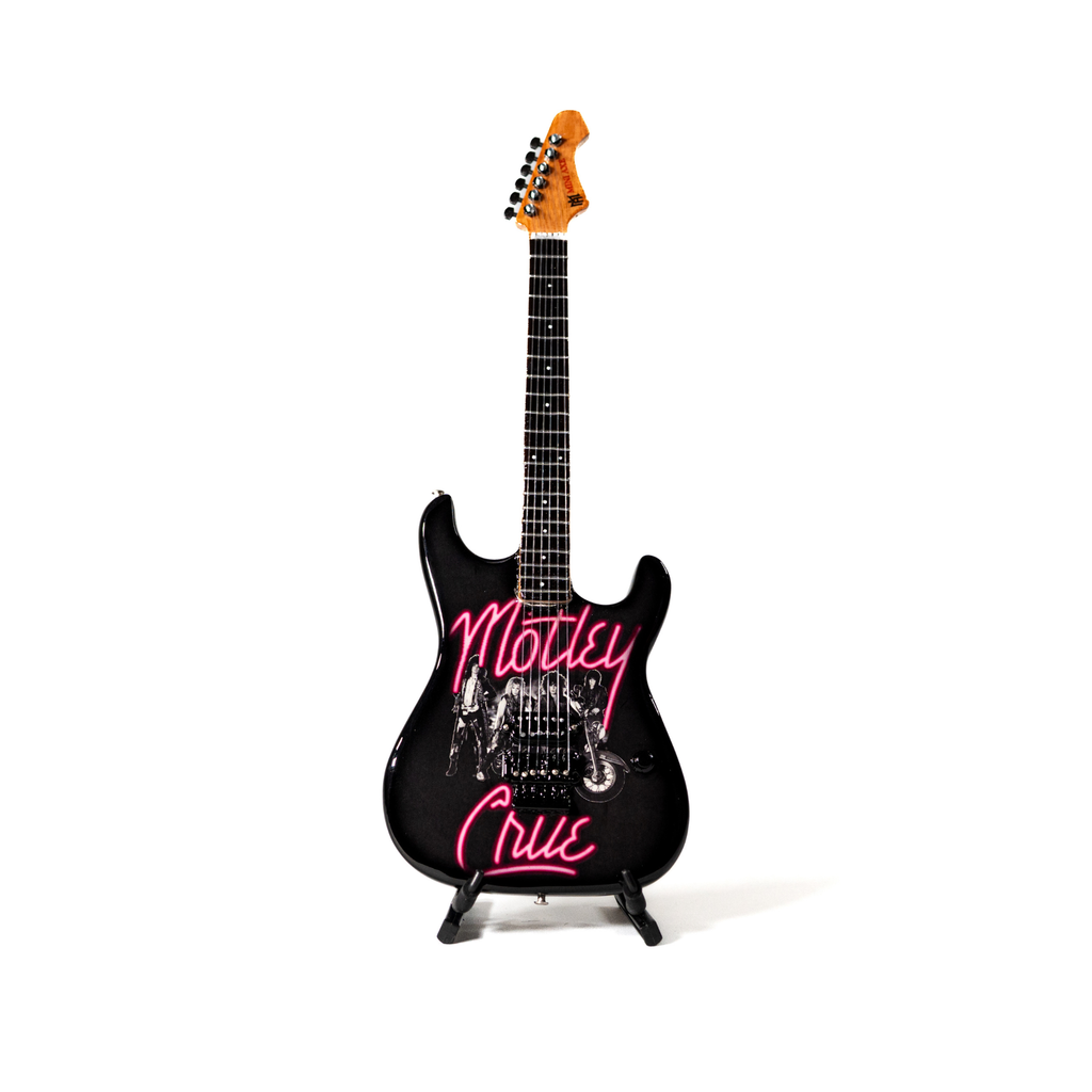 MOTLEY CRUE - GIRLS GIRLS GIRLS - MINI GUITAR