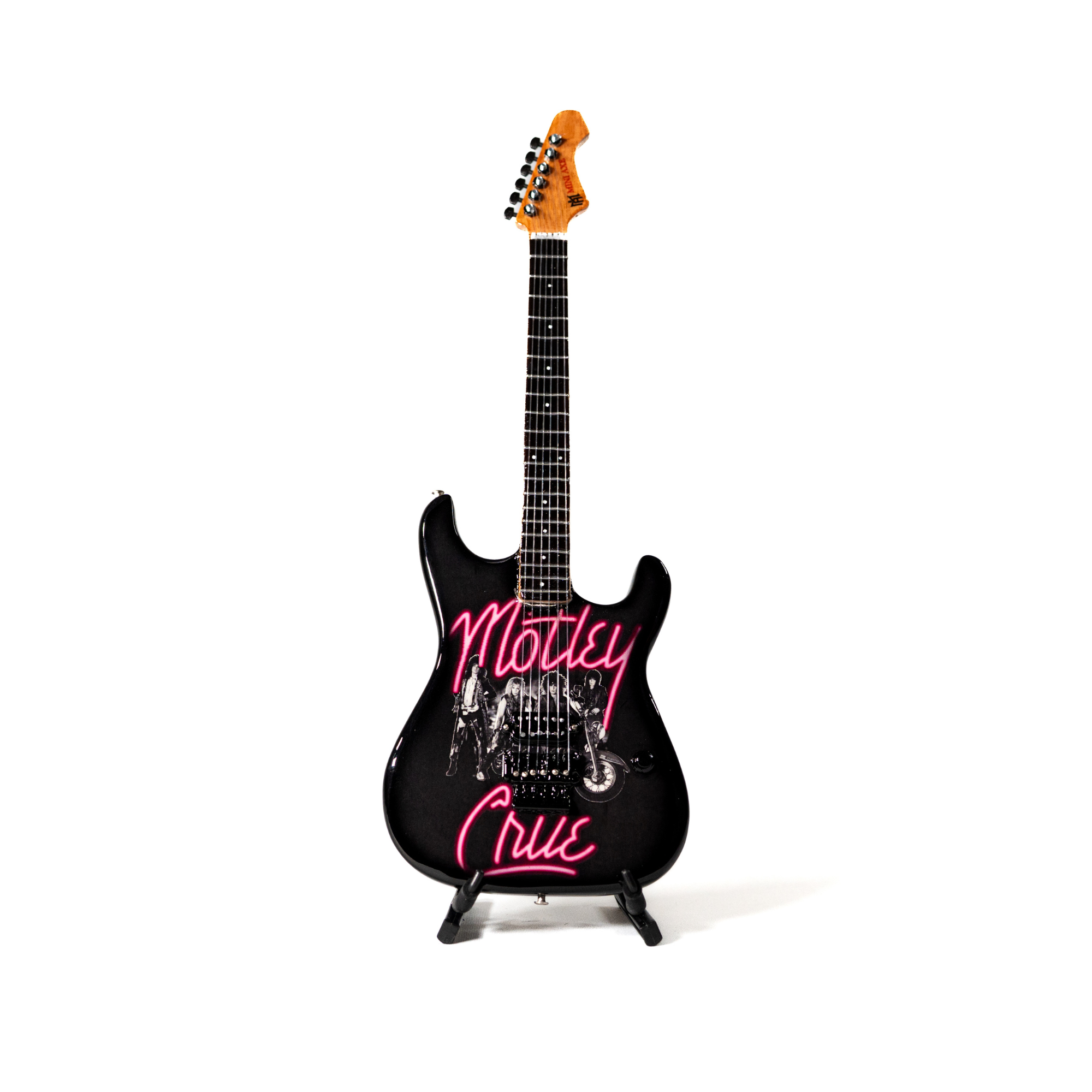 MOTLEY CRUE - GIRLS GIRLS GIRLS - MINI GUITAR