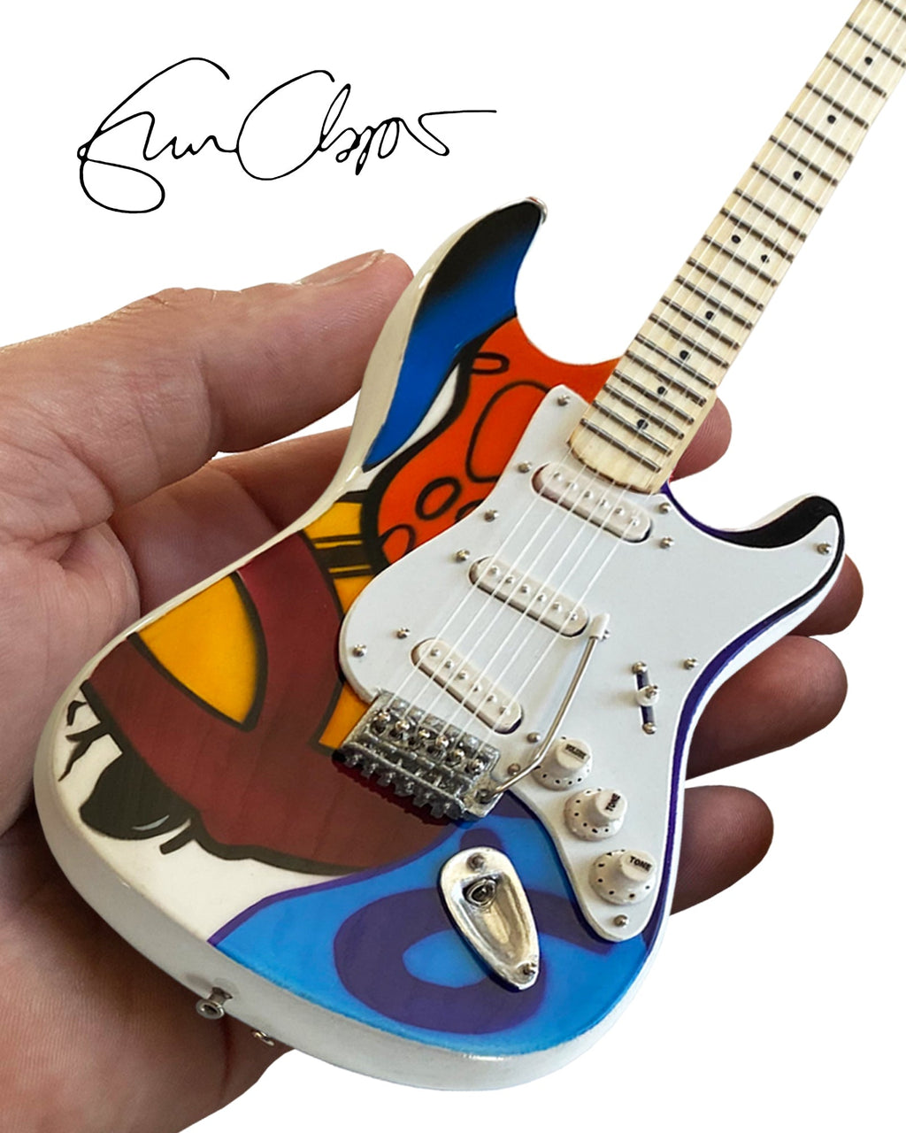 ERIC CLAPTON - CRASH 2 TRIBUTE - MINI GUITAR