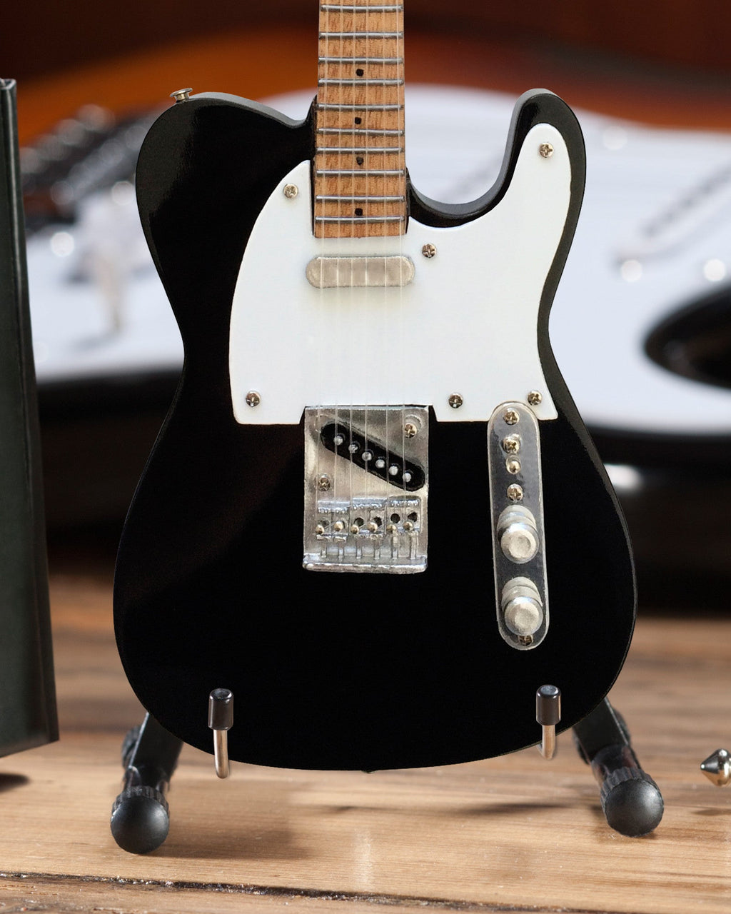 FENDER™ - TELECASTER™ LICENSED BLACK - MINI GUITAR