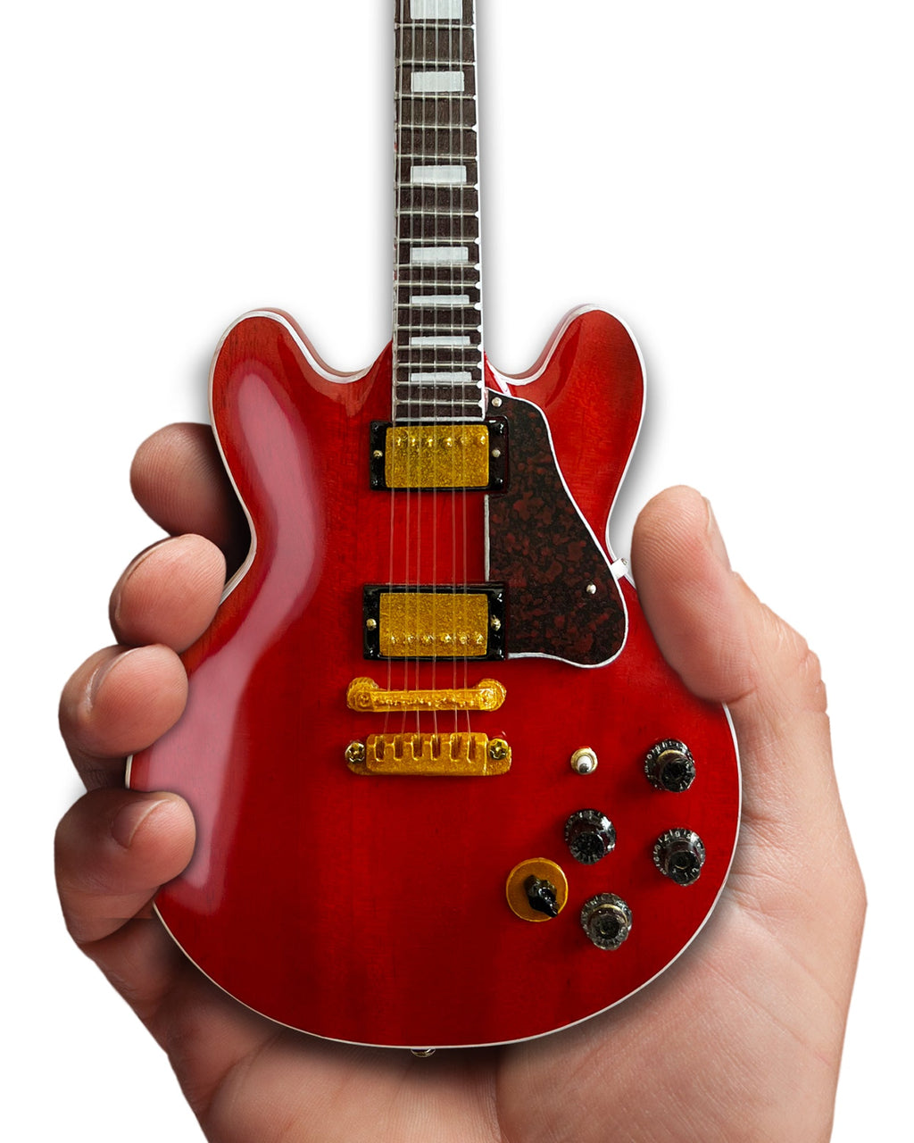 BB KING - LUCILLE CHERRY GIBSON - MINI GUITAR
