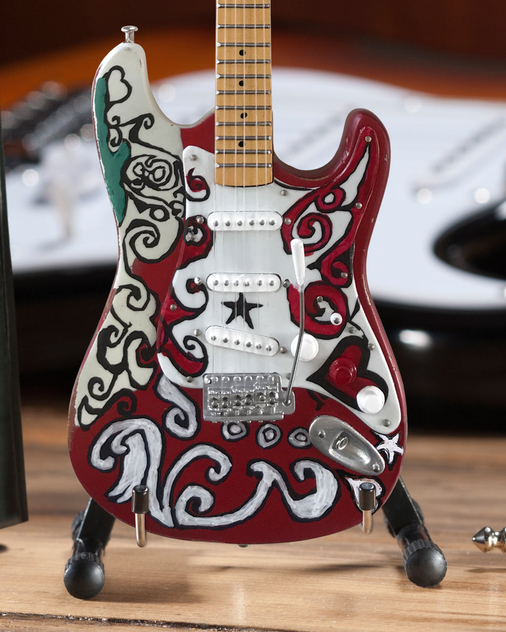 JIMI HENDRIX - FENDER™ STRAT™ SAVILLE - MINI GUITAR
