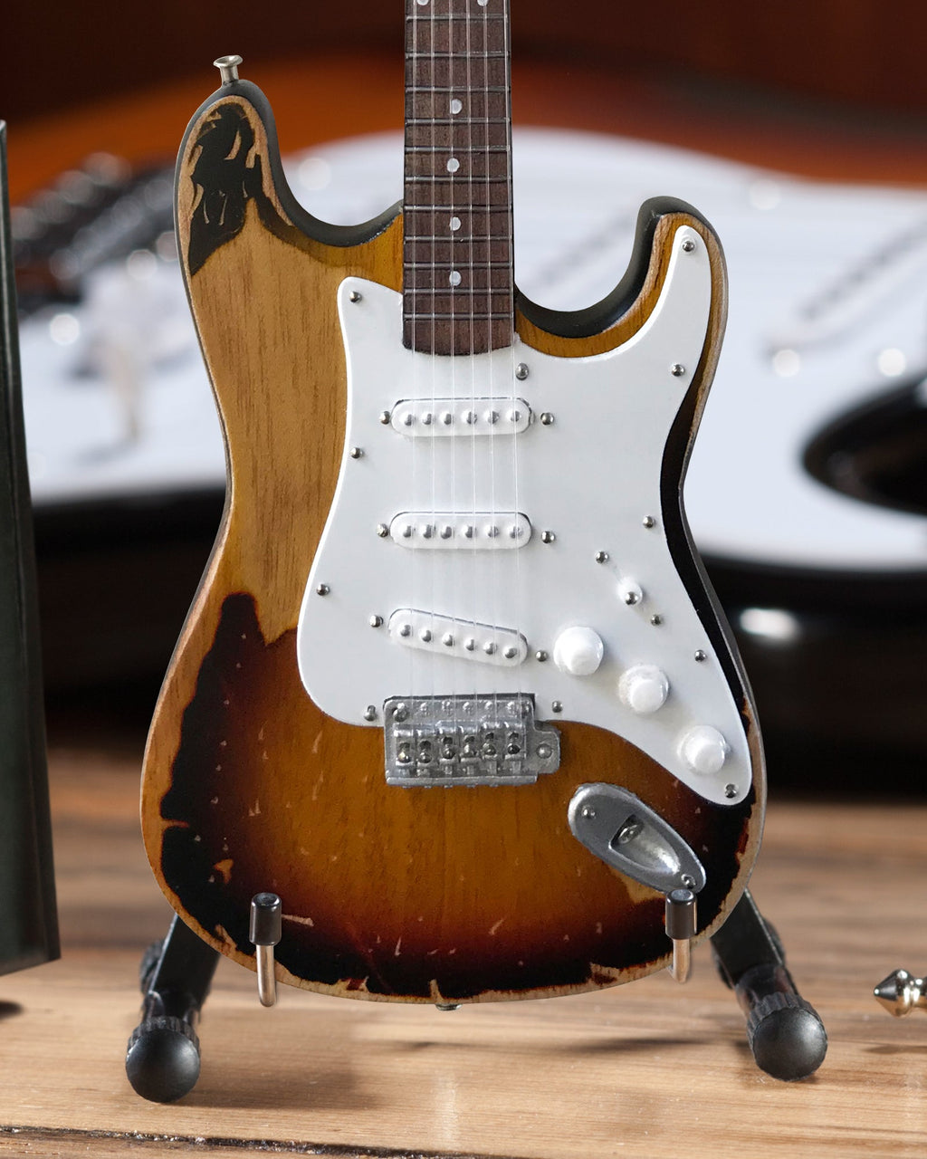 KENNY WAYNE SHEPHERD - FENDER™ STRAT™ VINTAGE 1961 SUNBURST - MINI GUITAR