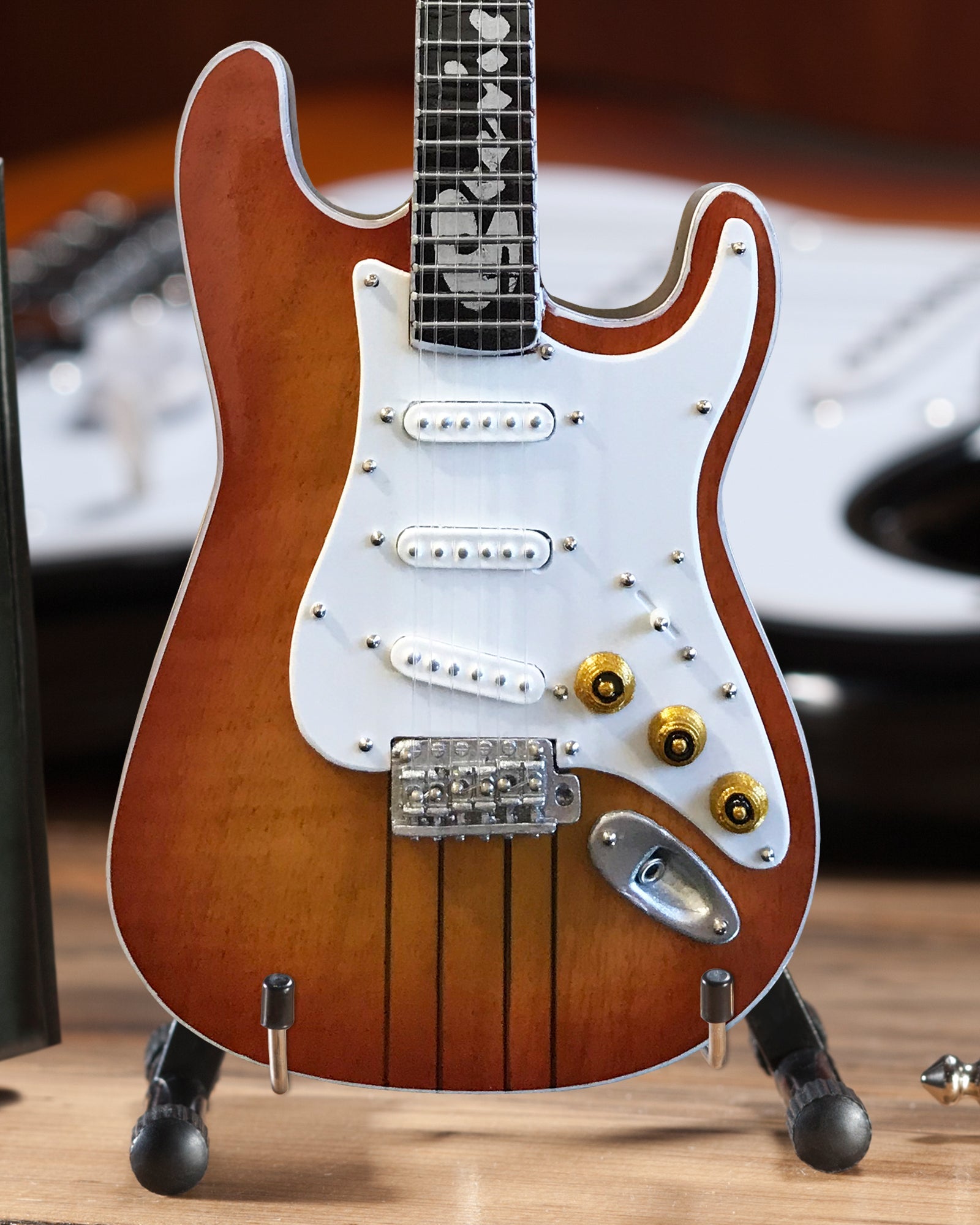 STEVIE RAY VAUGHAN - SRV - SET OF 3 MINI GUITARS