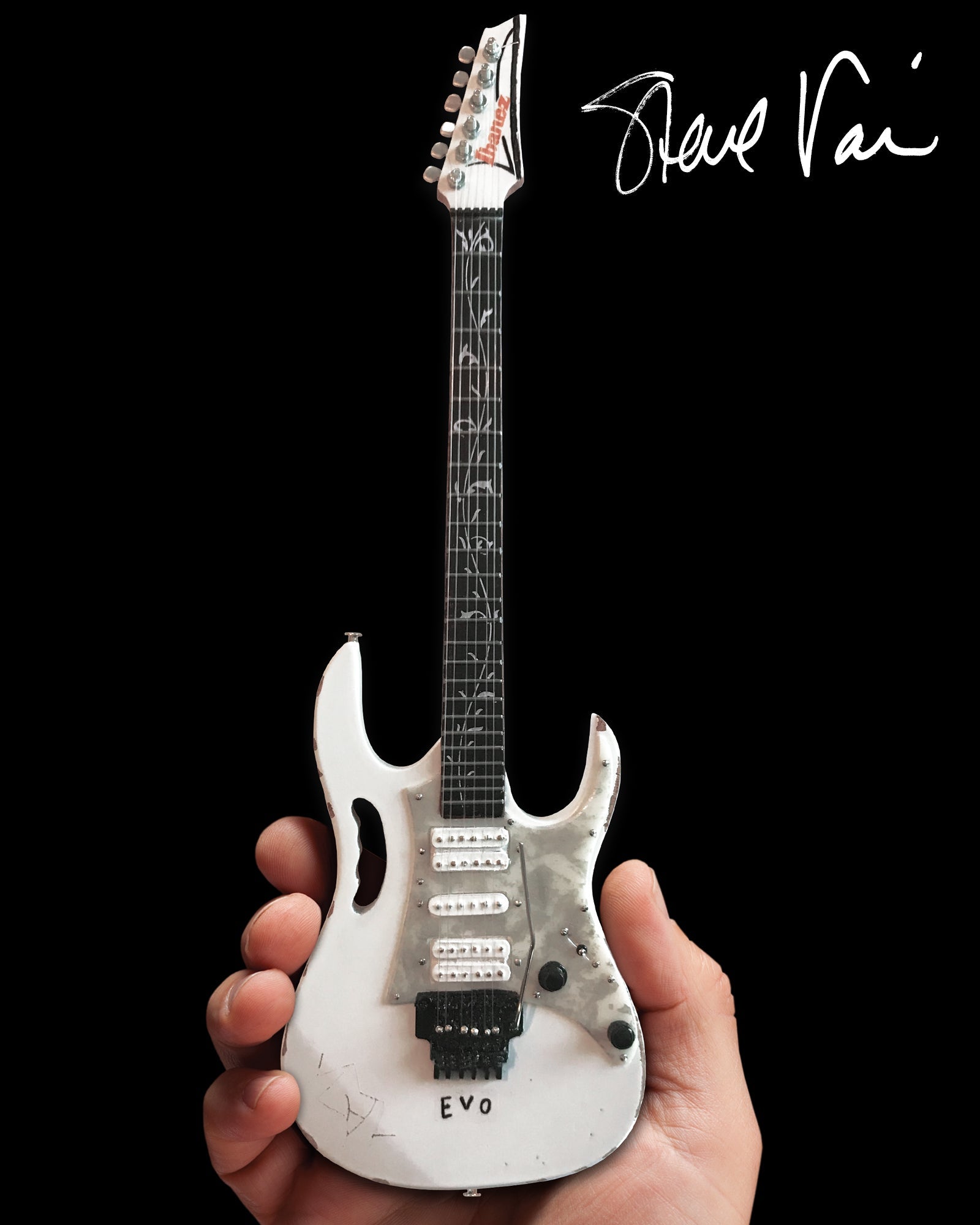 STEVE VAI - VINTAGE IBANEZ JEM EVO - MINI GUITAR – Rock & Roll