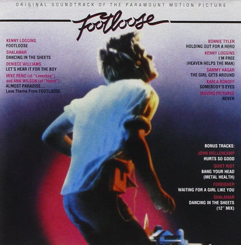 VARIOS ARTISTAS - FOOTLOOSE: BANDA SONORA ORIGINAL DE LA PELÍCULA PARAMOUNT - LP DE VINILO