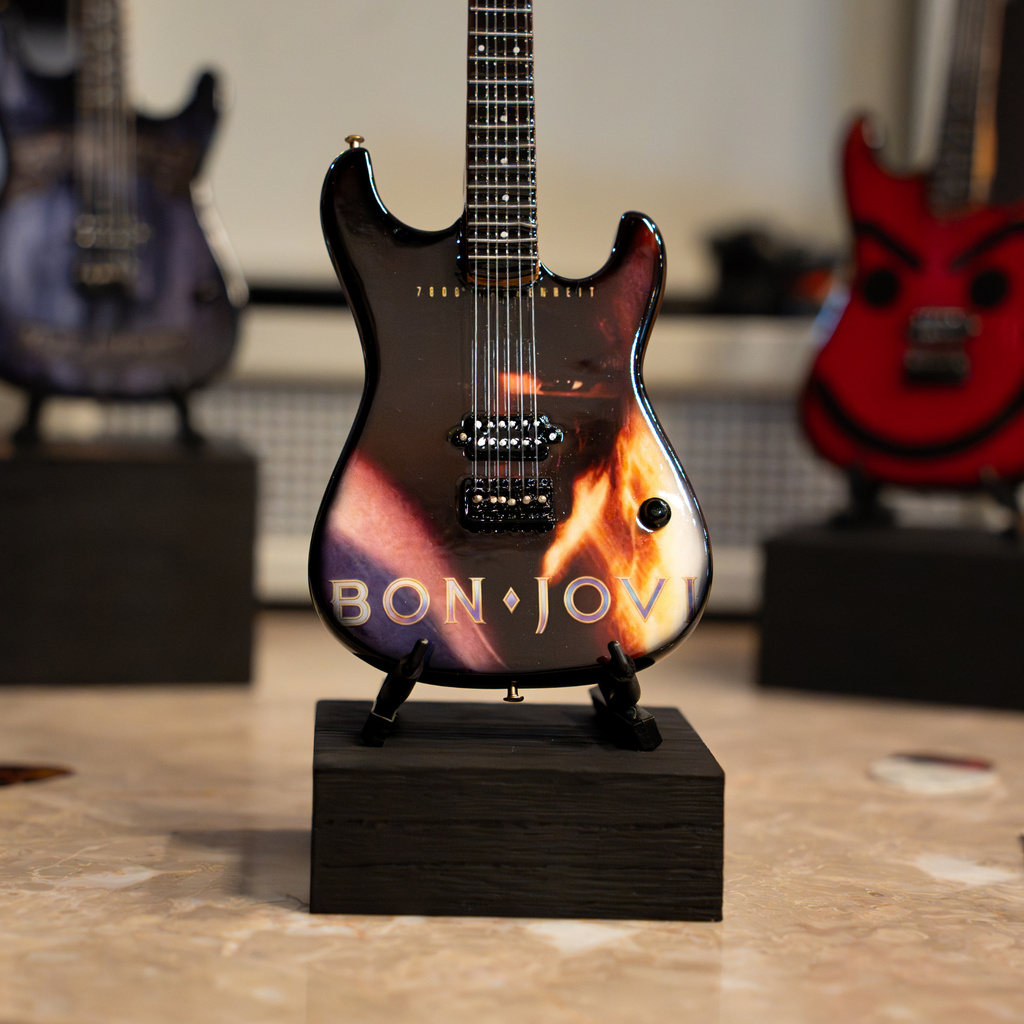 BON JOVI - 7800° FAHRENHEIT - MINI GUITAR