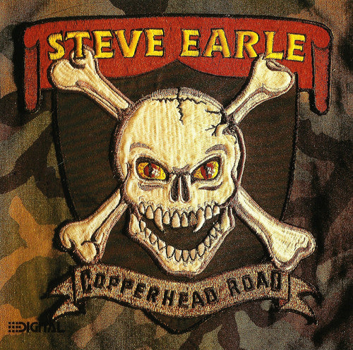 STEVE EARLE - COPPERHEAD ROAD - VINYL LP