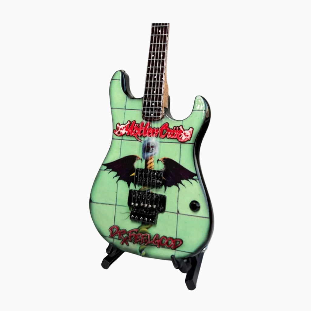 MOTLEY CRUE - SET OF 4 MINI GUITARS