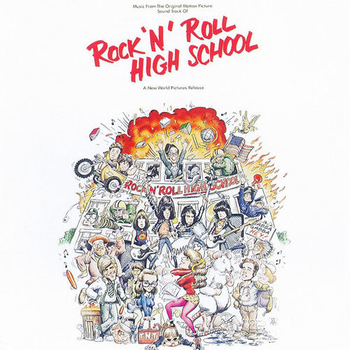 VARIOUS ARTISTS - ROCK 'N' ROLL HIGH SCHOOL: MUSIC FROM THE ORIGINAL MOTION PICTURE SOUNDTRACK - VINYL LP
