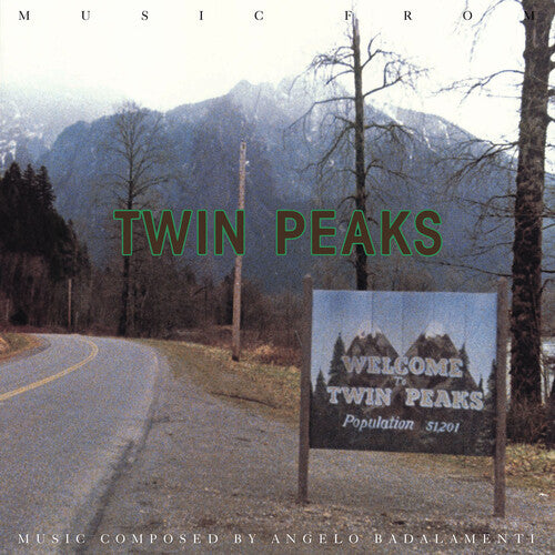 ANGELO BADALAMENTI - MUSIC FROM TWIN PEAKS: MUSIC COMPOSED BY ANGELO BADALAMENTI - GREEN COLOR - VINYL LP