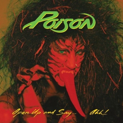 POISON - OPEN UP AND SAY... AHH! - VINYL LP