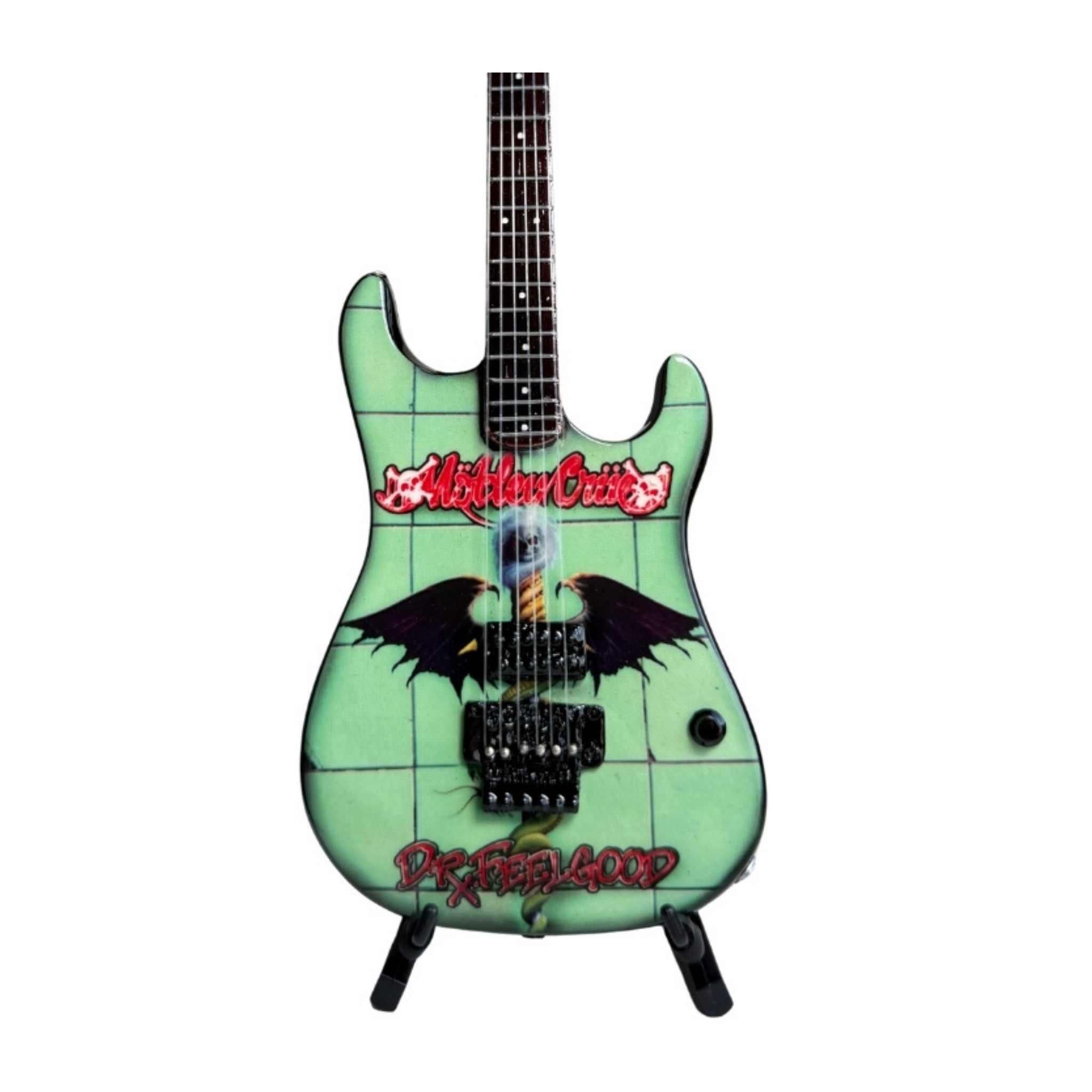 MOTLEY CRUE - SET OF 4 MINI GUITARS