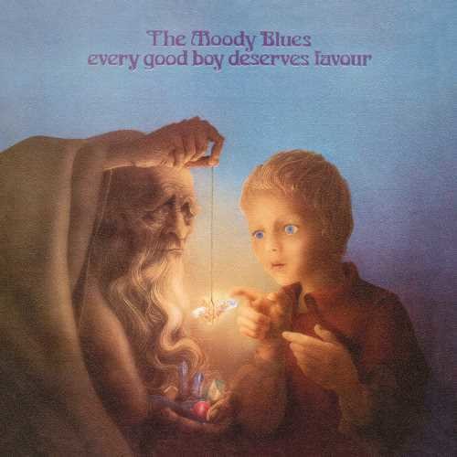 THE MOODY BLUES - EVERY GOOD BOY DESERVES FAVOUR - VINYL LP