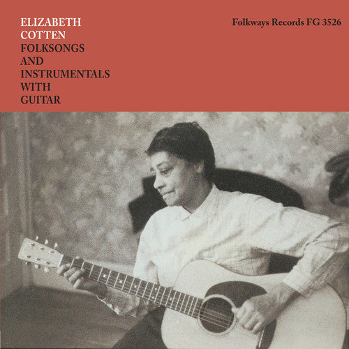 ELIZABETH COTTEN - CANCIONES FOLCLÓRICAS E INSTRUMENTALES CON GUITARRA - LP DE VINILO