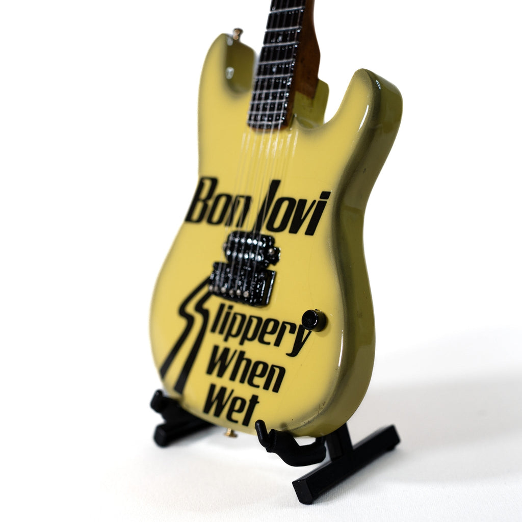 BON JOVI - SLIPPERY WHEN WET - MINI GUITAR