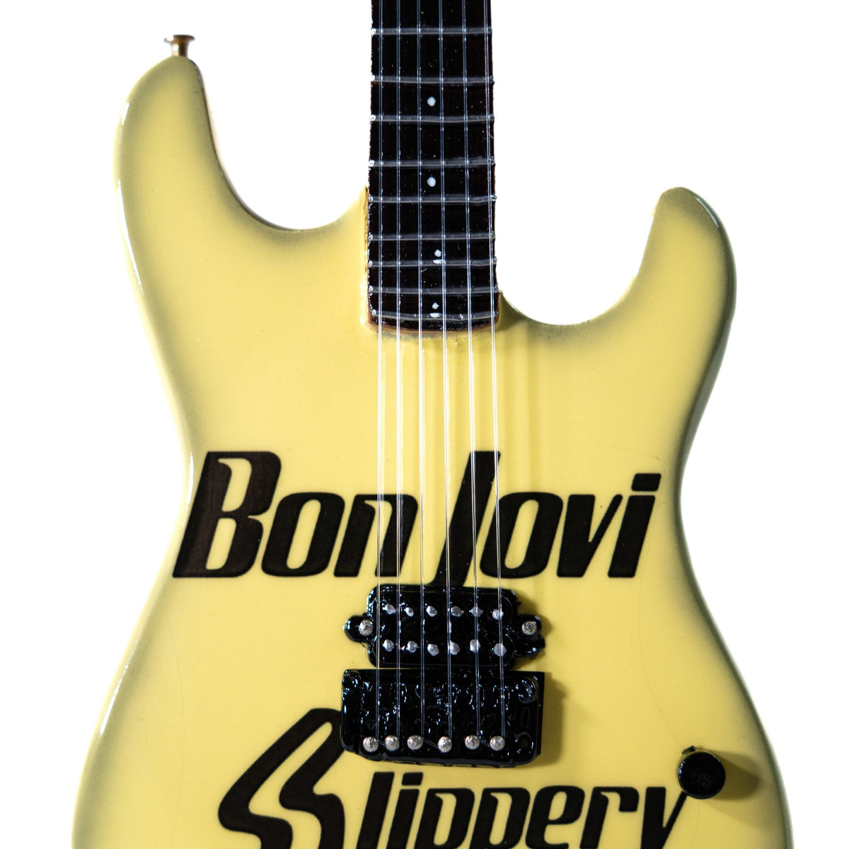 BON JOVI - SLIPPERY WHEN WET - MINI GUITAR