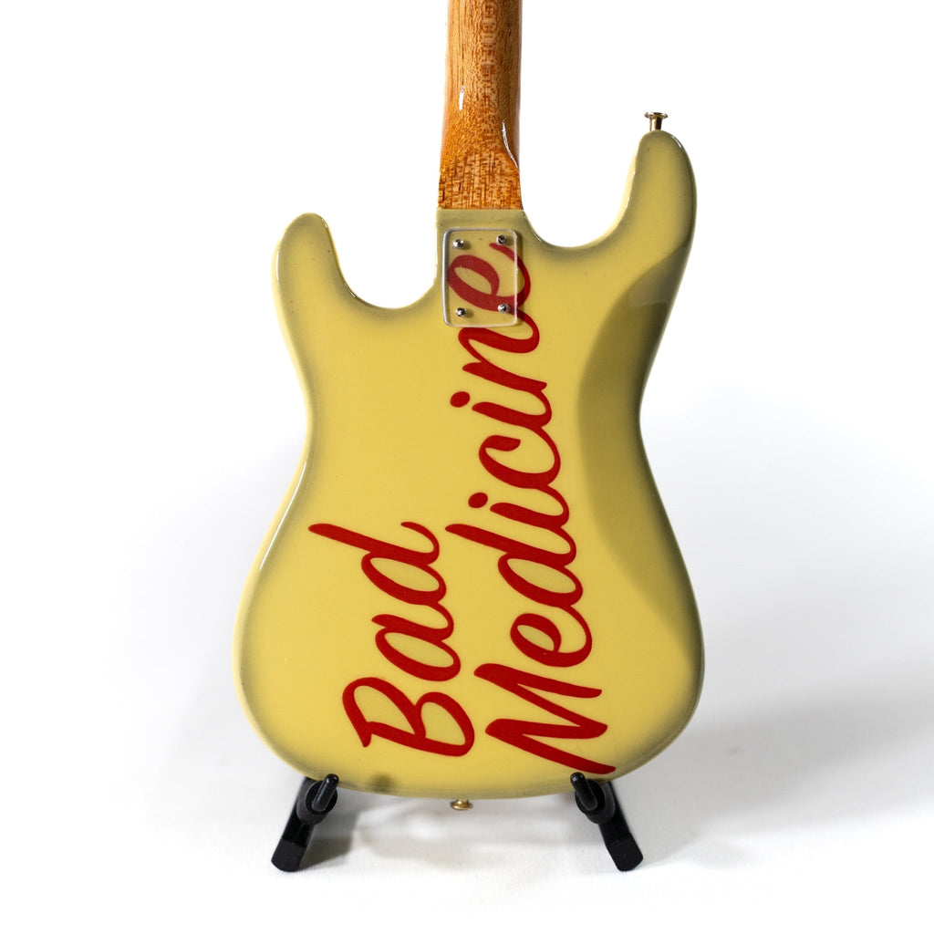BON JOVI - SLIPPERY WHEN WET - MINI GUITAR