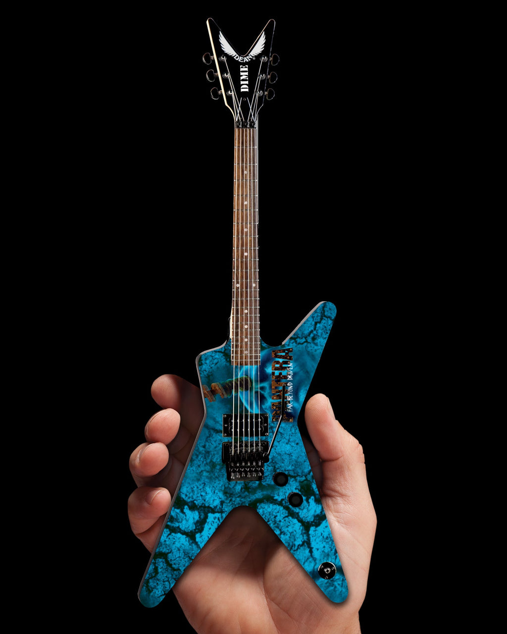 PANTERA - DEAN DIMEBAG - "DRIVEN" FBD ML - MINI GUITAR