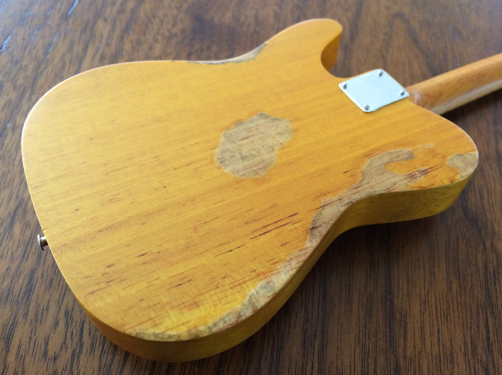 FENDER™ - TELE™ VINTAGE BLONDE - MINI GUITAR