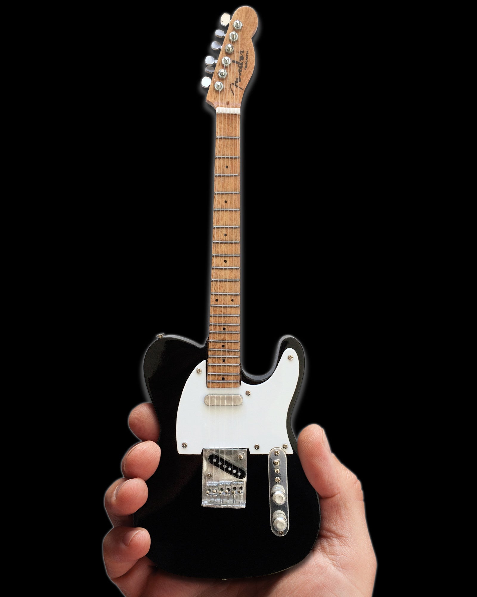 FENDER™ - TELECASTER™ LICENSED BLACK - MINI GUITAR