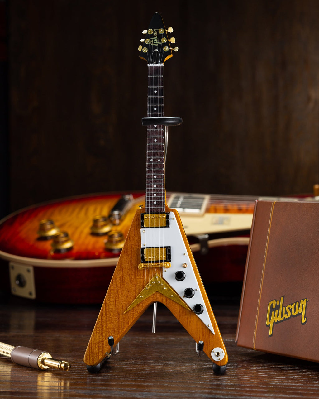 GIBSON - 1958 KORINA FLYING V - MINI GUITAR
