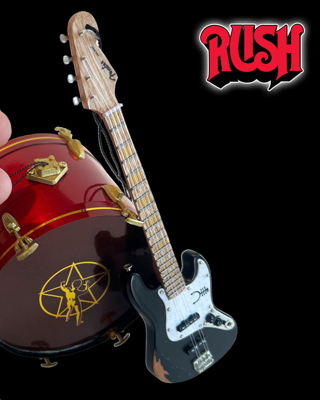 RUSH - SET OF 3 ORNAMENTS