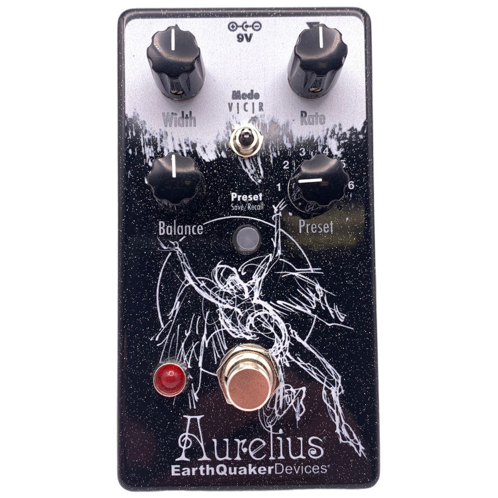 ROCK HALL x EARTHQUAKER DEVICES x DEREK HESS - LIMITED EDITION AURELIUS CHORUS PEDAL
