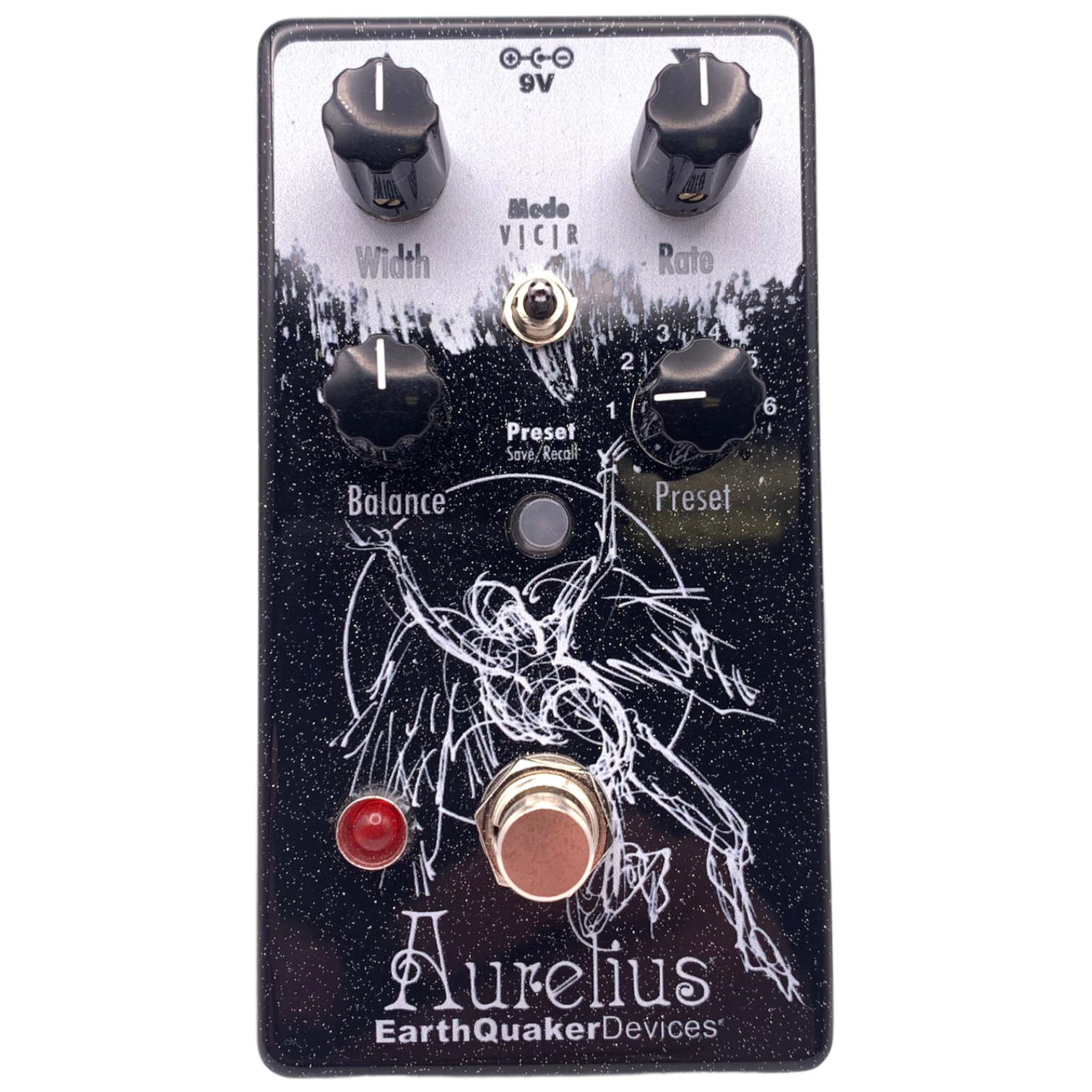 ROCK HALL x EARTHQUAKER DEVICES x DEREK HESS - LIMITED EDITION AURELIUS CHORUS PEDAL