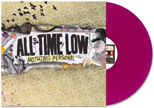 ALL TIME LOW - NOTHING PERSONAL - NEON PURPLE COLOR - VINYL LP