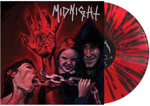 MIDNIGHT - NO MERCY FOR MAYHEM - EDICIÓN LIMITADA - COLOR ROJO Y NEGRO - VINILO LP