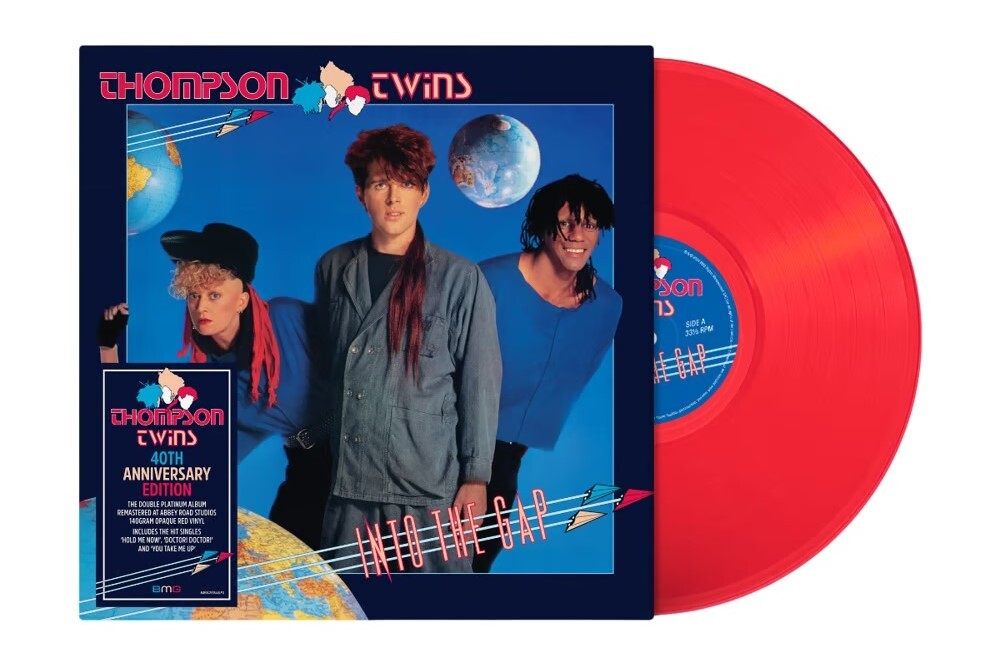 THOMPSON TWINS - INTO THE GAP - EDICIÓN 40 ANIVERSARIO - COLOR ROJO - LP DE VINILO